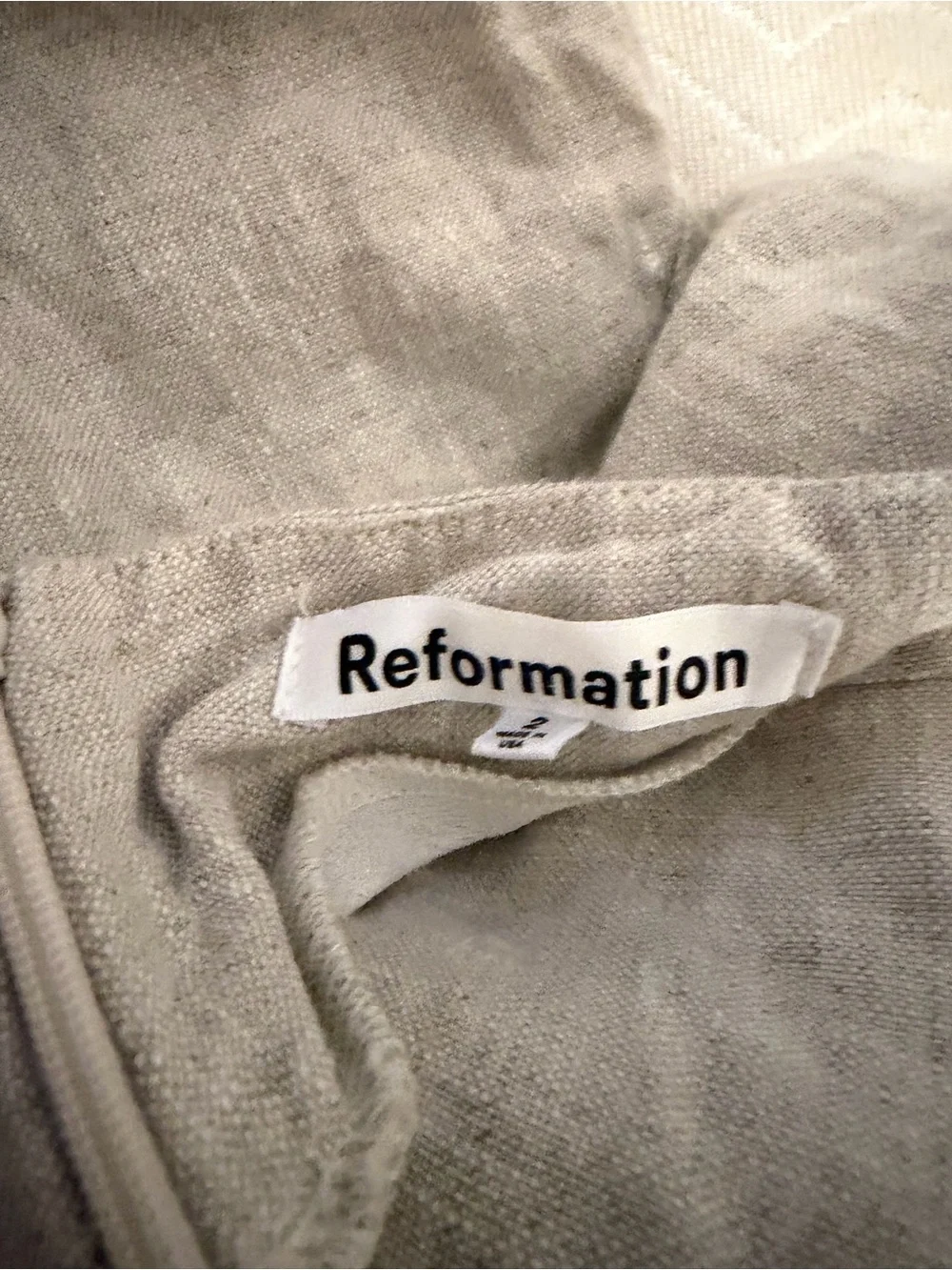 Reformation high waist